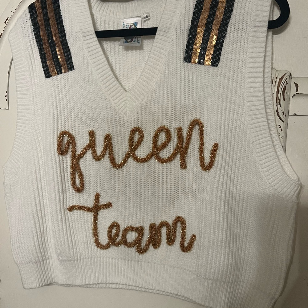 Queen of Sparkles vest